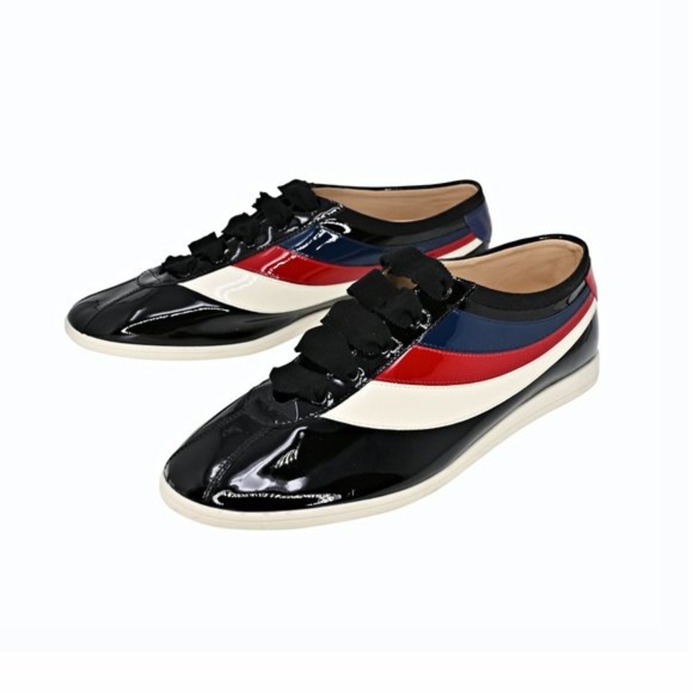 NWT Gucci Patent Leather Sneakers